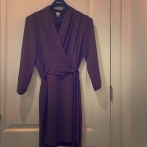 Dark dusty rose Wilfred dress